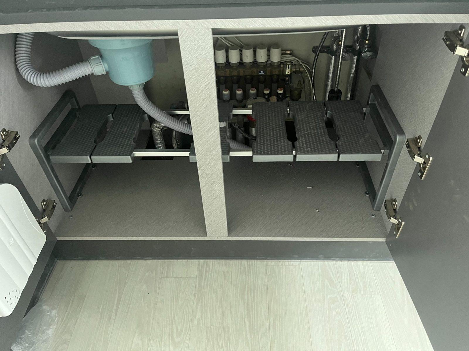 싱크 하부 수납